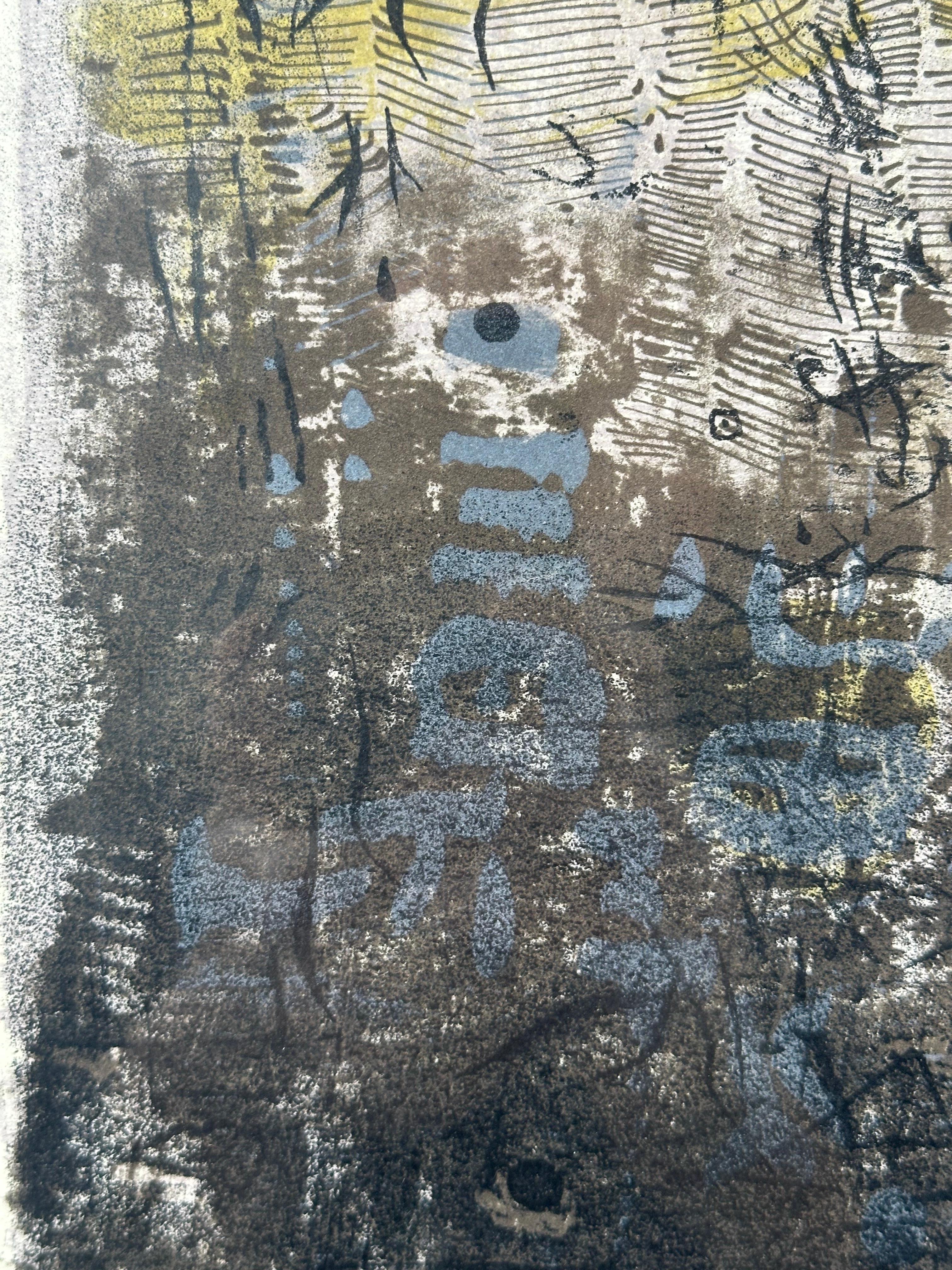 Forêt Perdue - Abstract Expressionist Print by Zao Wou-Ki