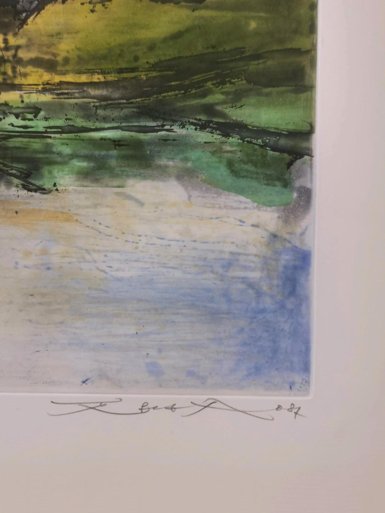 No title - Print by Zao Wou-Ki