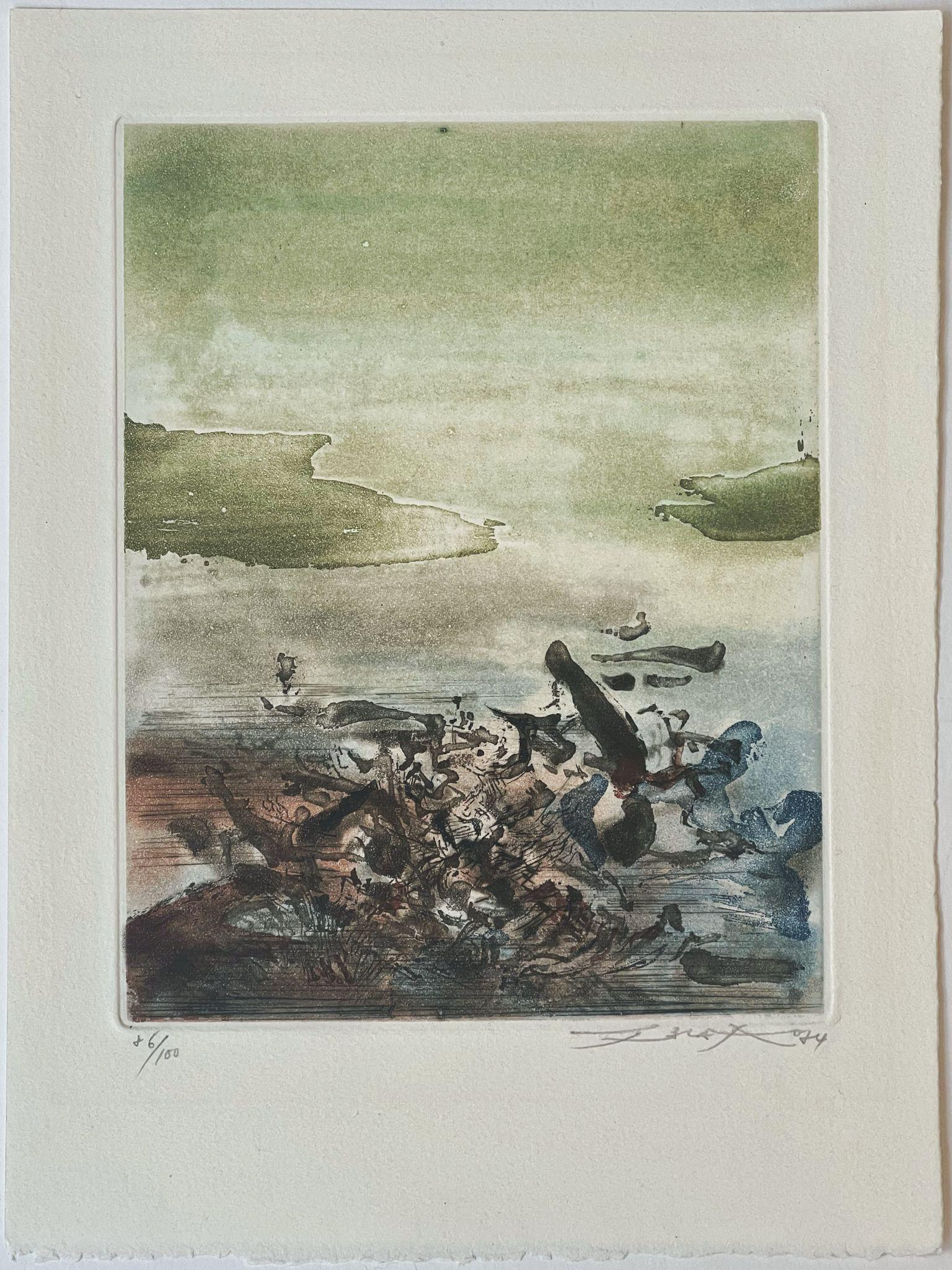 Kein Titel – Print von Zao Wou-Ki