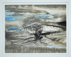 Sans Titre (Untitled) - Original Etching by Zao Wou-Ki - 1968