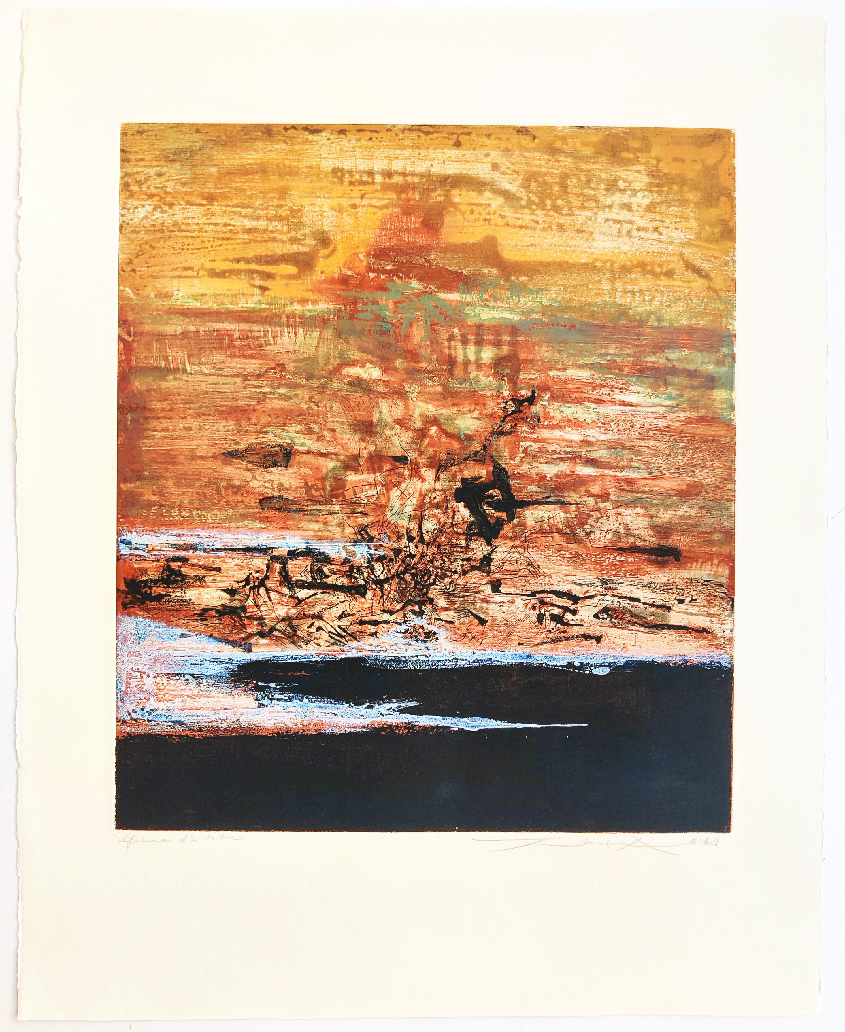Senza titolo - Print di Zao Wou-Ki