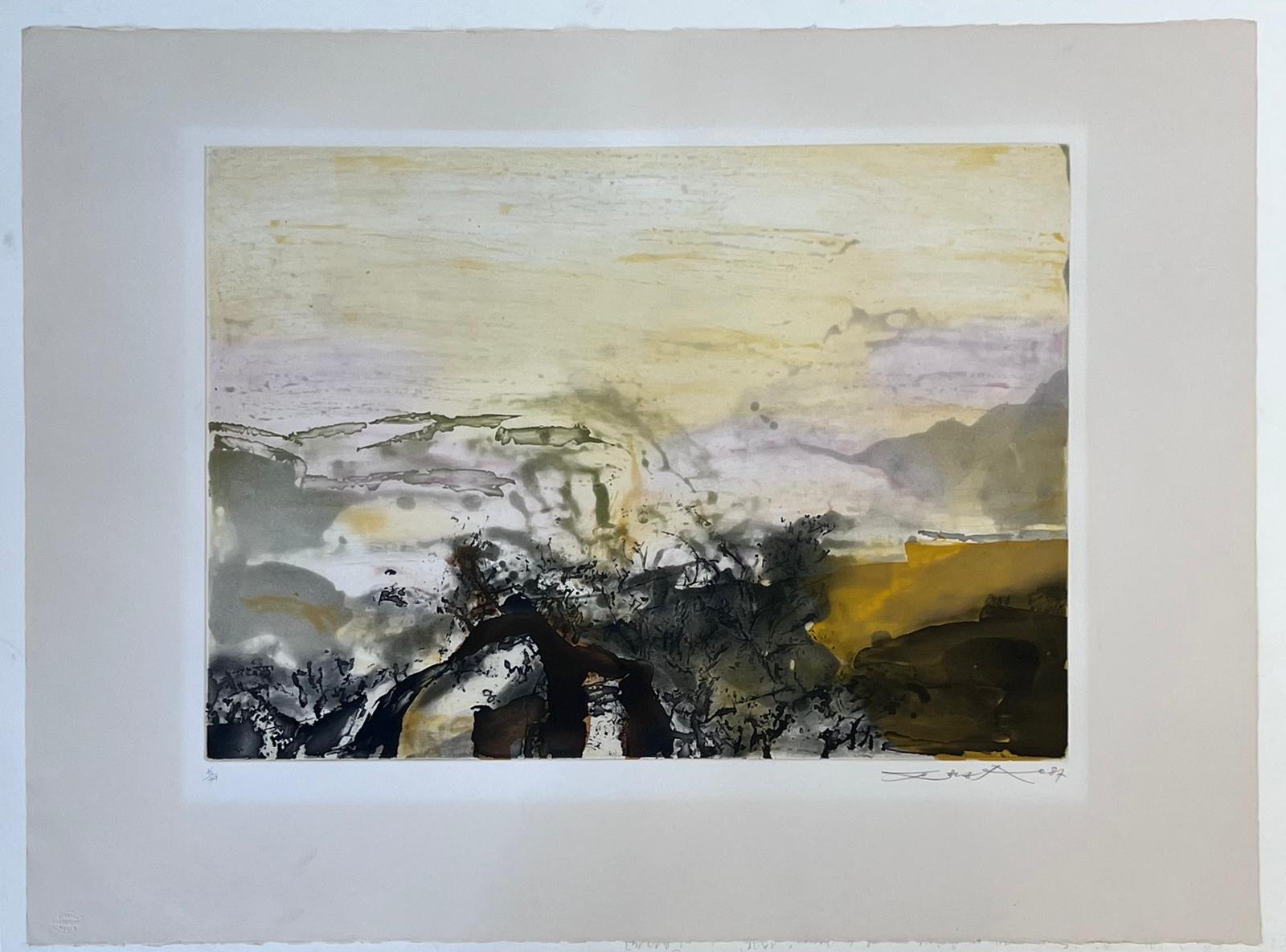 Sin título - Print de Zao Wou-Ki