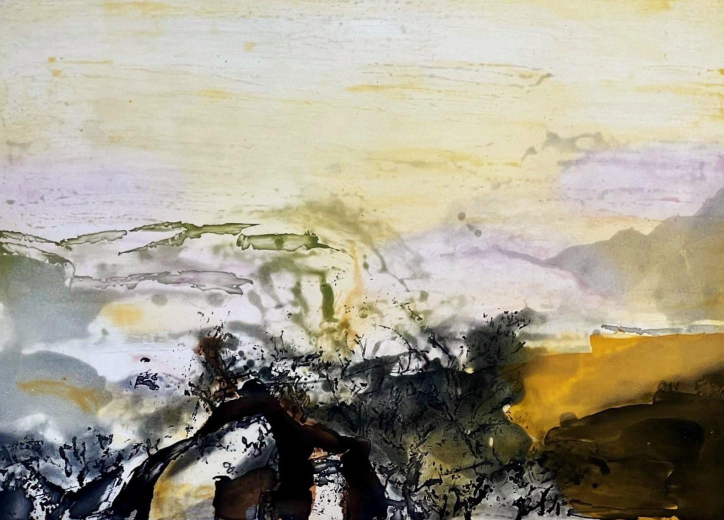 Sin título - Print Abstracto de Zao Wou-Ki