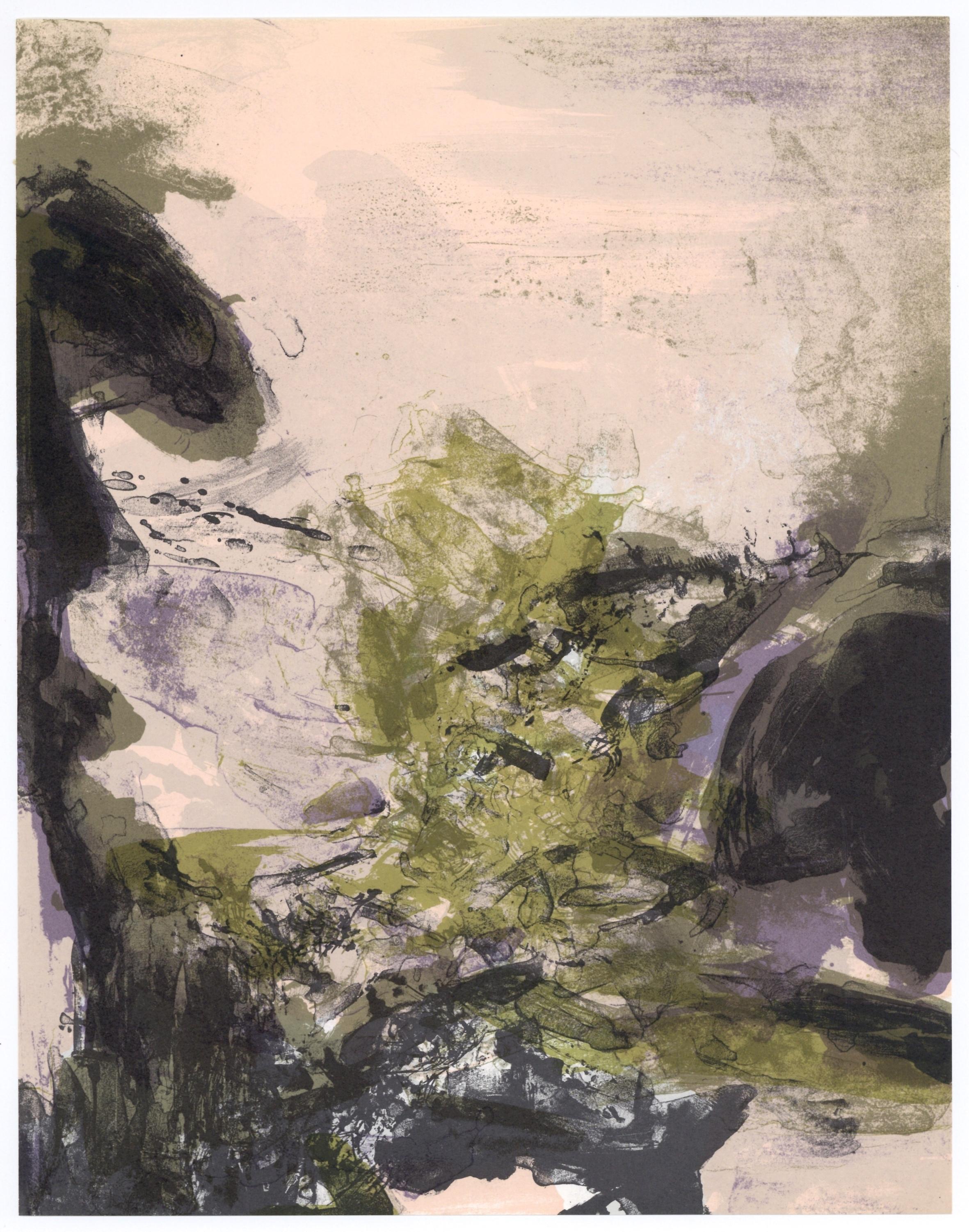 Lithographie auf Velinpapier. Beschriftung: Unsigniert und nicht nummeriert, wie ausgegeben. Guter Zustand; nie gerahmt oder mattiert. Anmerkungen: Aus dem Band, XXe Siècle, n°37, 1971. Herausgegeben und gedruckt unter der Leitung von Gualtieri di
