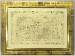 Zao Wou-Ki 趙無極 (1920–2013) – Flore et Faune – Etching on paper – 1951