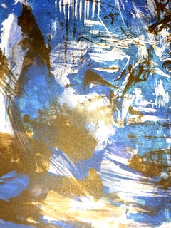 Zao Wou-ki - Original Lithograph - Abstract Composition