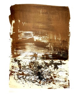 Zao Wou-ki - Original Lithograph - Abstract Composition