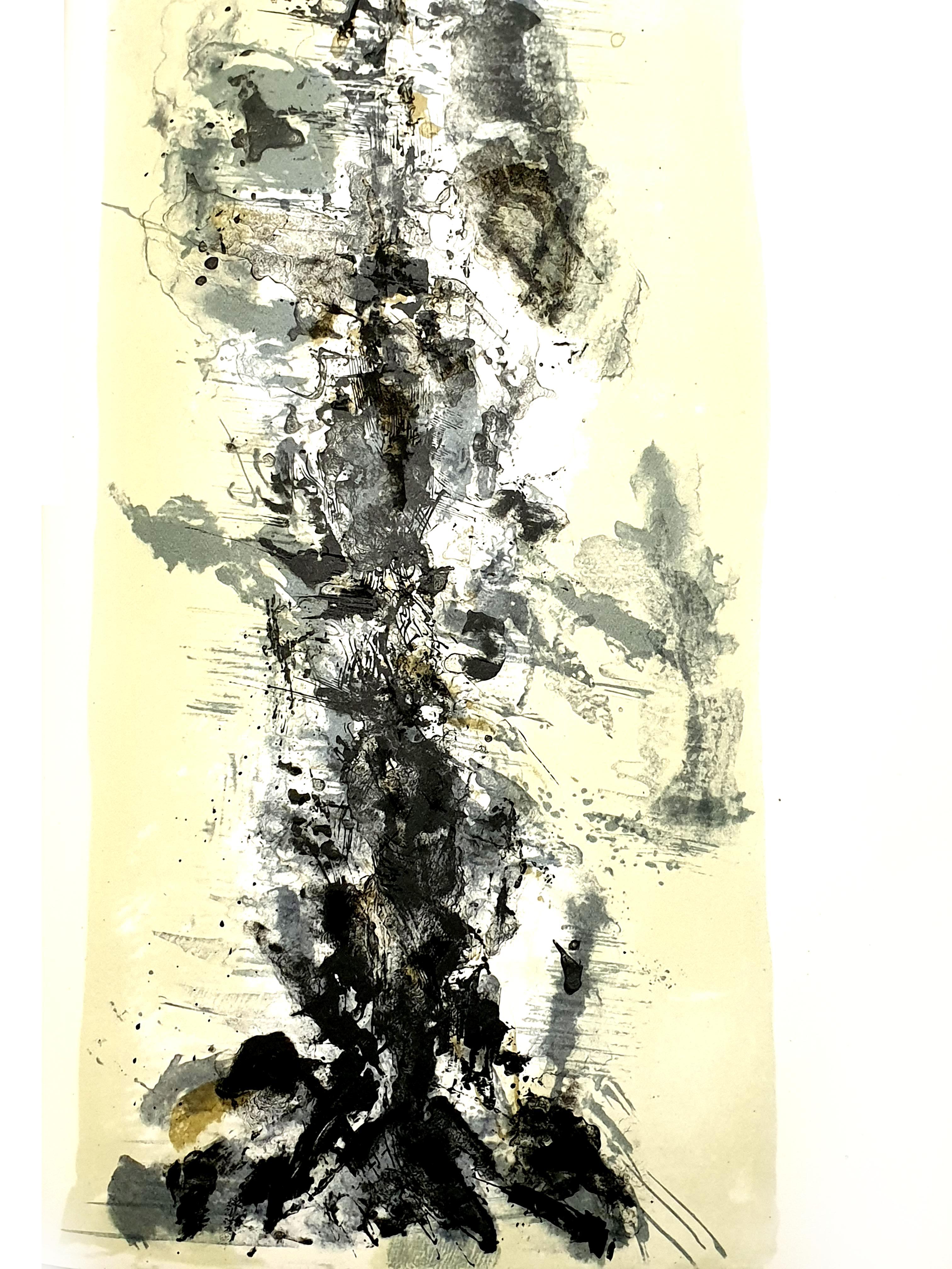 Zao Wou-Ki - Litografia originale 
1962
Da La tentazione dell'Occidente
Dimensioni: 39 x 28,5 cm 
Editore: Les Bibliophiles Comtois
Edizione di 170
Riferimento: Jørgen Ågerup 137 - 146
Non firmato e non numerato come da edizione.