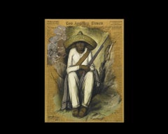 Zapatista, after Spanish Colonial Oil Painting by Alfredo Ramos Martínez