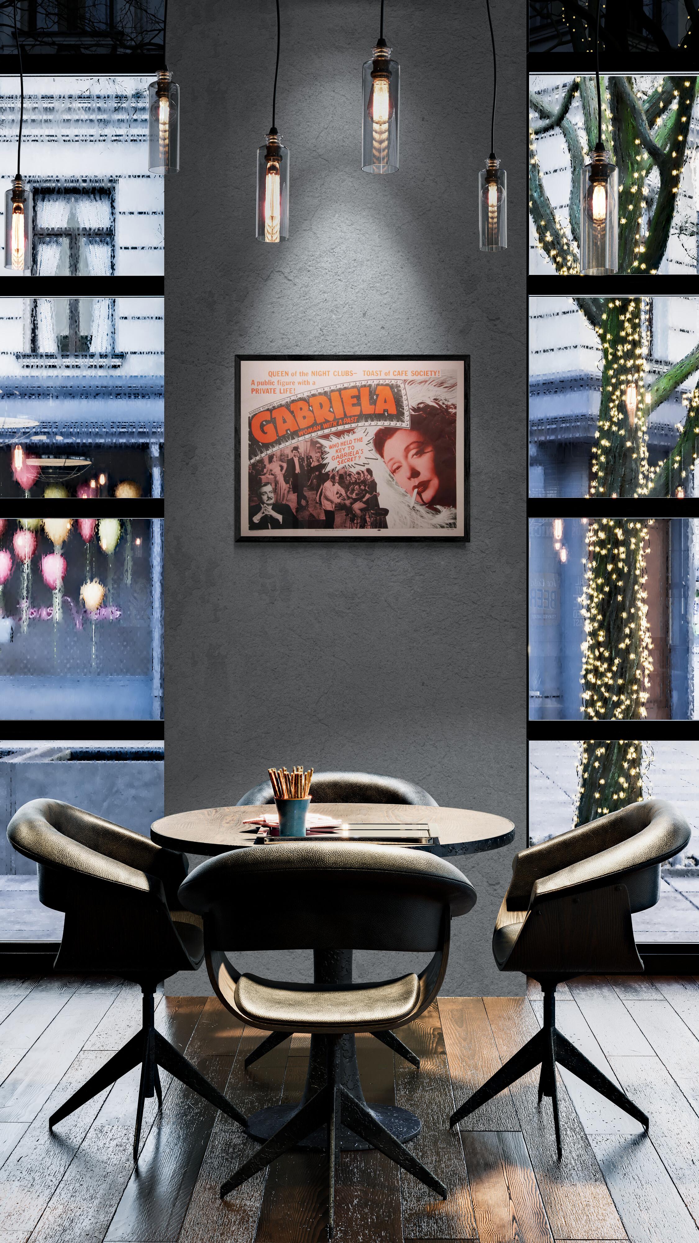 GABRIELA Mujer con pasado - Reina de los Night Clubs - ¡Brindis del Café Society! - Print Moderno de Zarah Leander