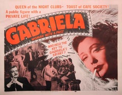 GABRIELA Mujer con pasado - Reina de los Night Clubs - ¡Brindis del Café Society!