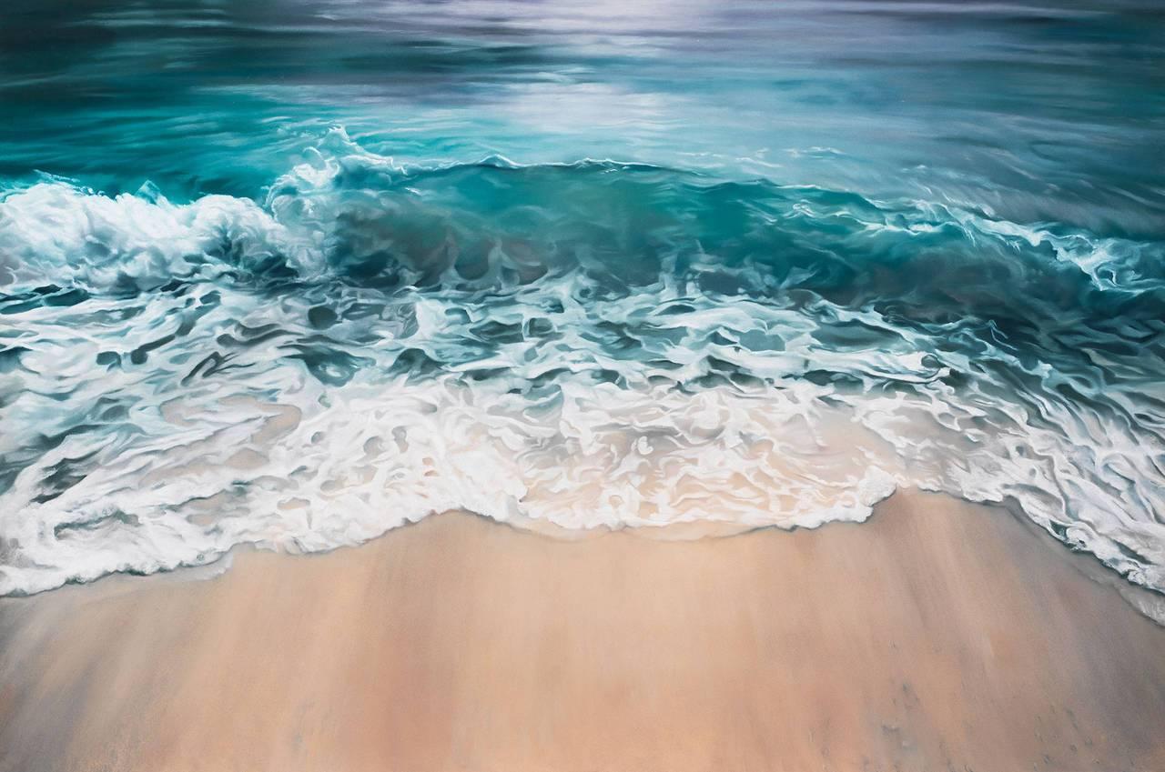 Landscape Photograph de Zaria Forman - Maldivas nº 1
