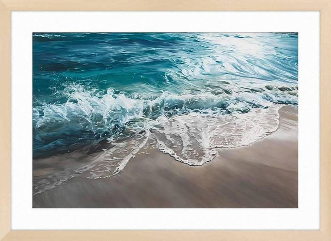 Maldives 11 Limited Edition Print - Gray Landscape Print by Zaria Forman