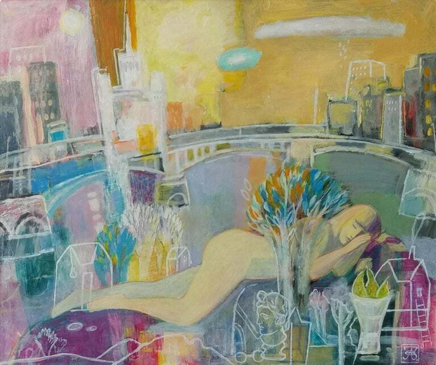 My dream, 100x120cm, acrylic on canvas