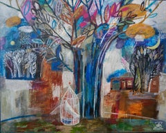 Zarina Abisalova - Triptyque "Souvenirs d
amour de la grand-mère", 80x100 cm, acrylique sur toile, pastel Triptyque "Souvenirs d
amour de la grand-mère", 80x100 cm, acrylique sur toile, pastel