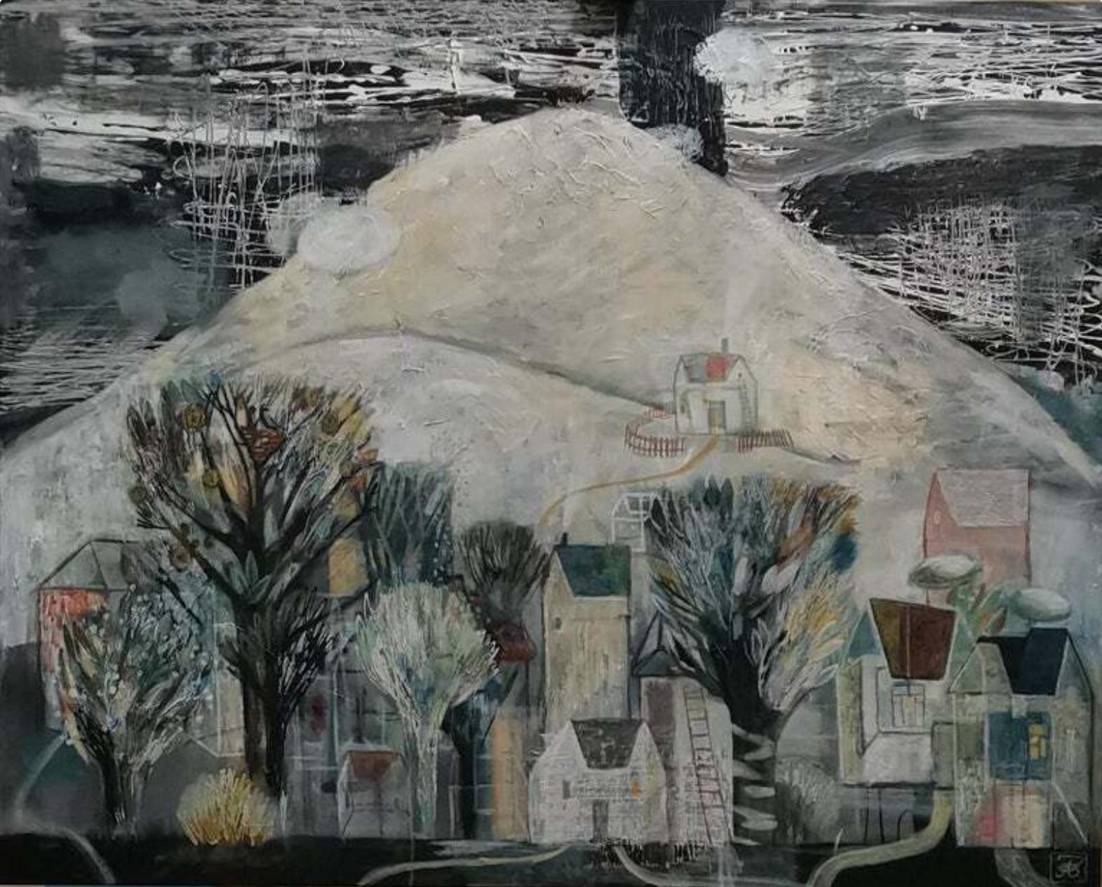 way home, 120x150 cm, acrylic on canvas
