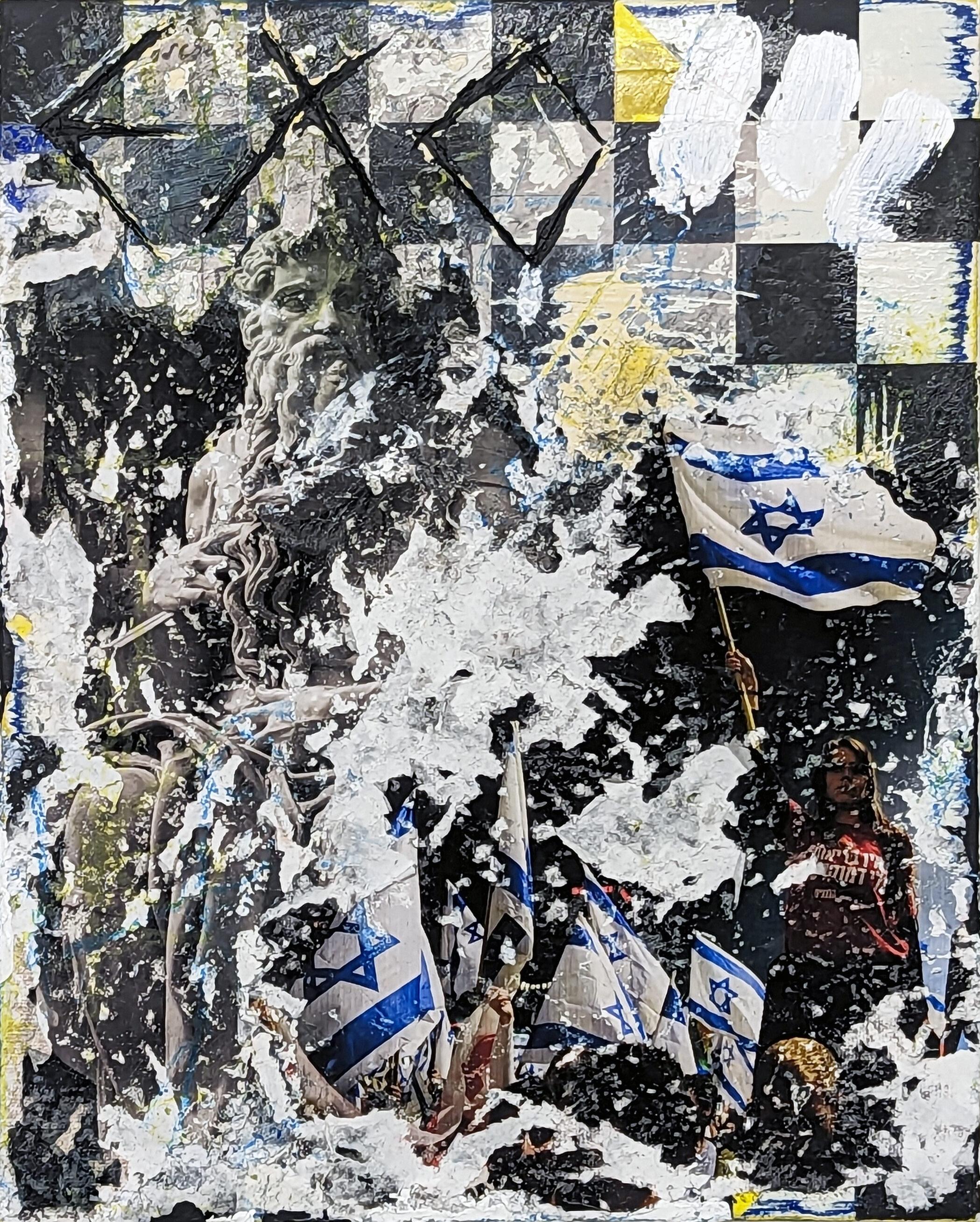 Exodus IV - Mixed Media Art by Zavier Ellis