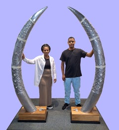Scultura in edizione limitata "Guardiani celesti" (n. 1/10)