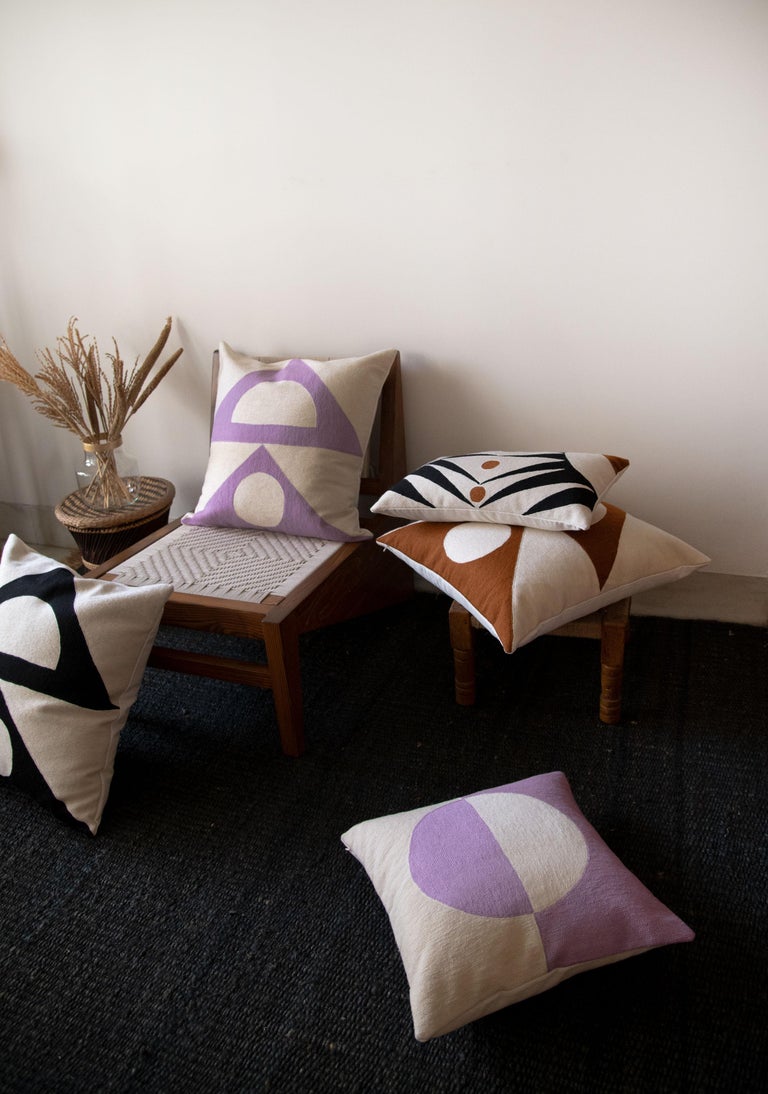 Zaza Circle Pillow For Sale at 1stDibs