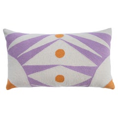 Zaza Dots Pillow, Lilac