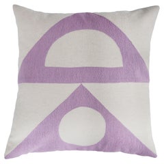Zaza Shapes Pillow, Lilac