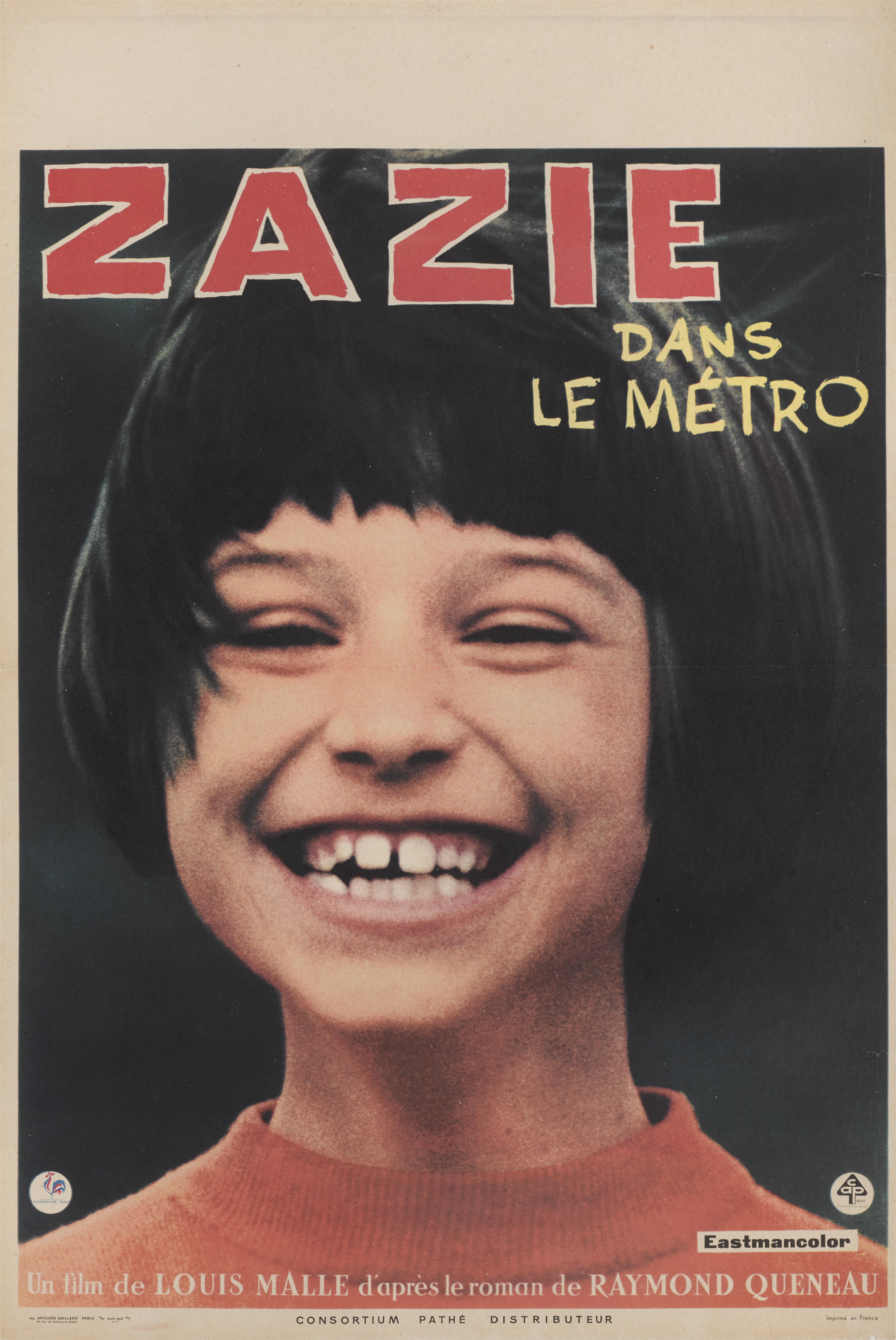 French Zazie dans Le Metro For Sale