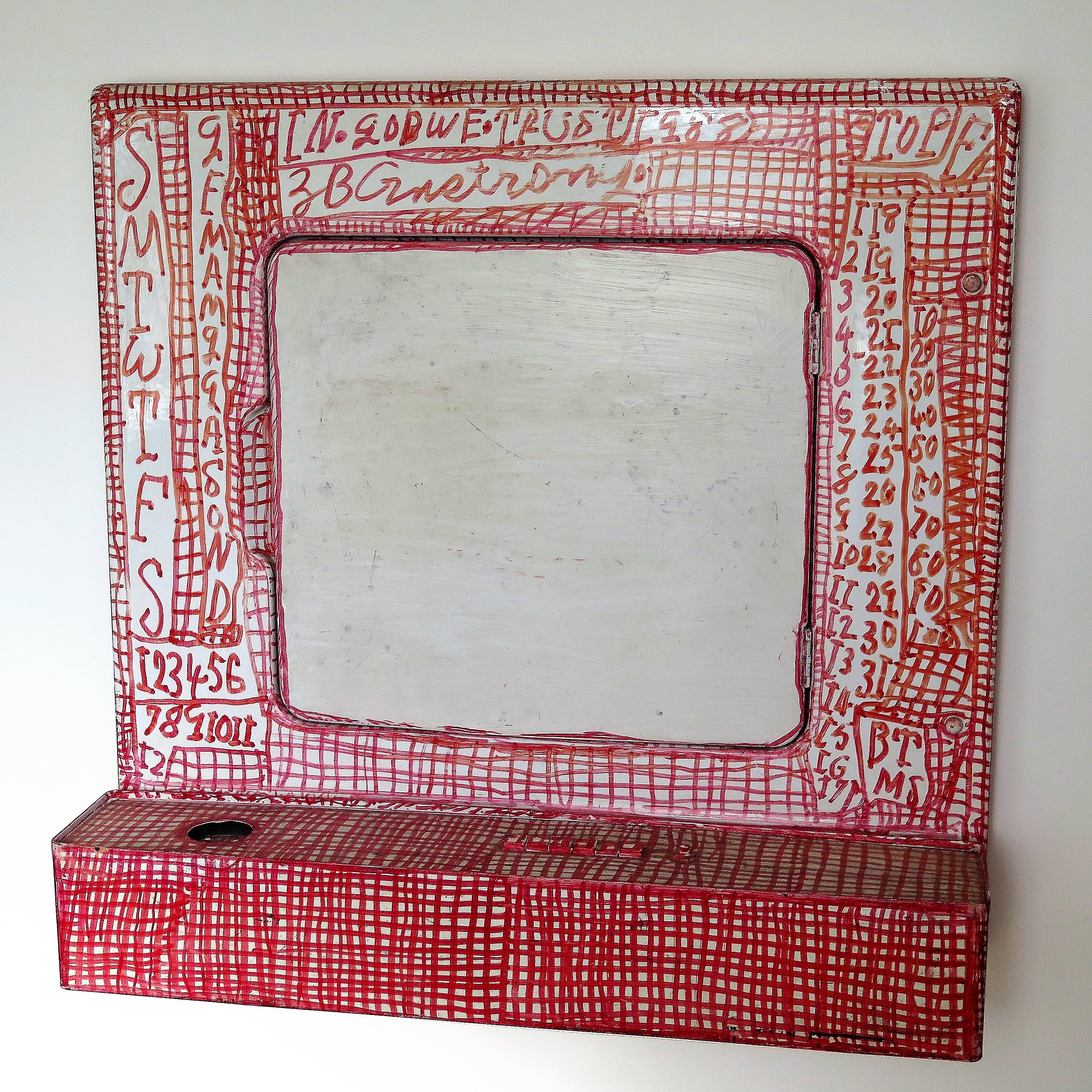 Zebedee Armstrong (1911-1993) was an outsider artist known for his doomsday calendars. In 1972 he claimed to have been visited by an angel who warned him saying, 