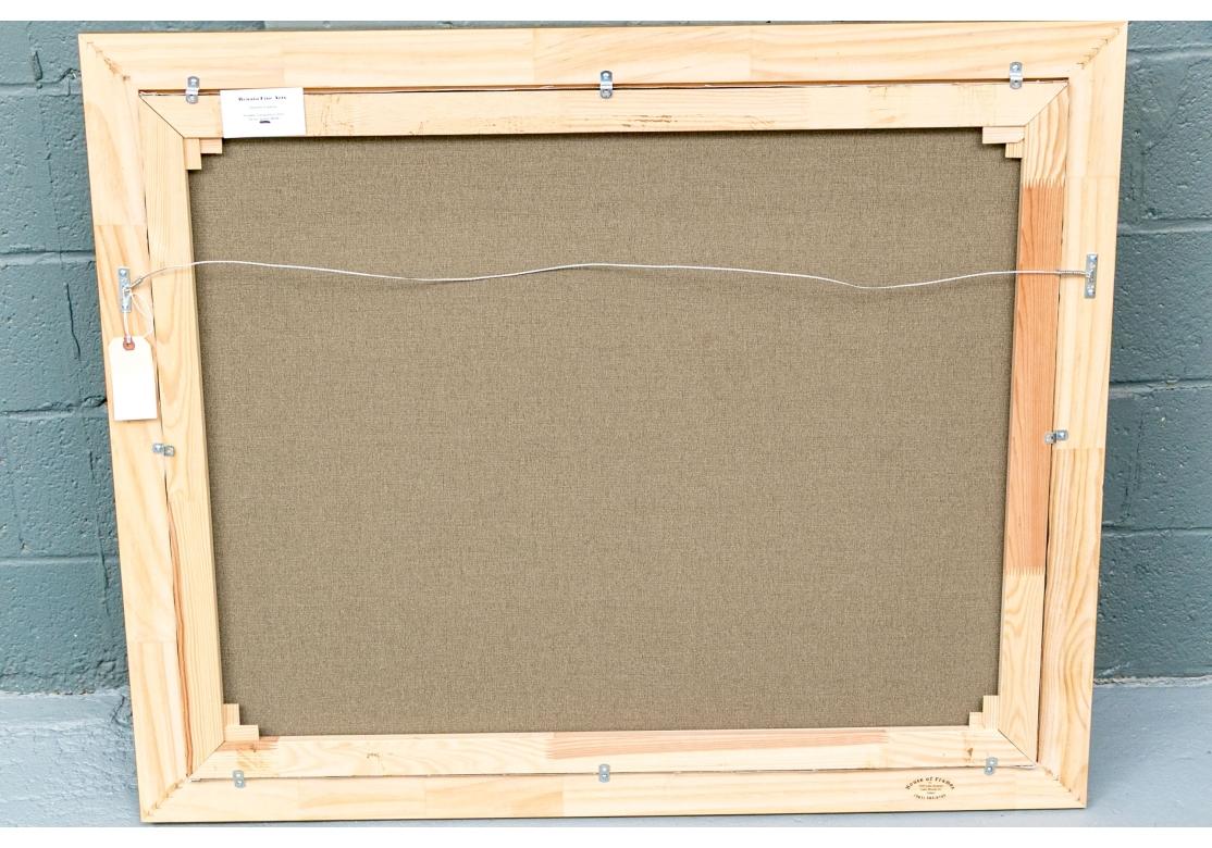 Zbigniew Kopania (Polish, B. 1949) Large Oil On Canvas Floral Painting For Sale 1