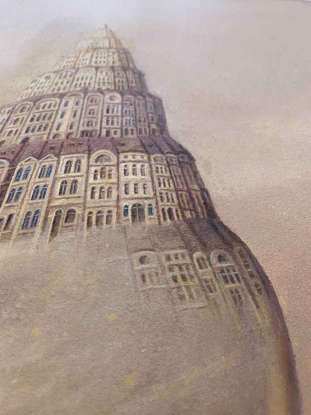 Shells of the world - Figurative Painting, Surrealism, Architecture, Polish art 2