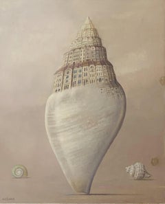 Muscheln der Welt – Figurative Malerei, Surrealismus, Architektur, Polnische Kunst