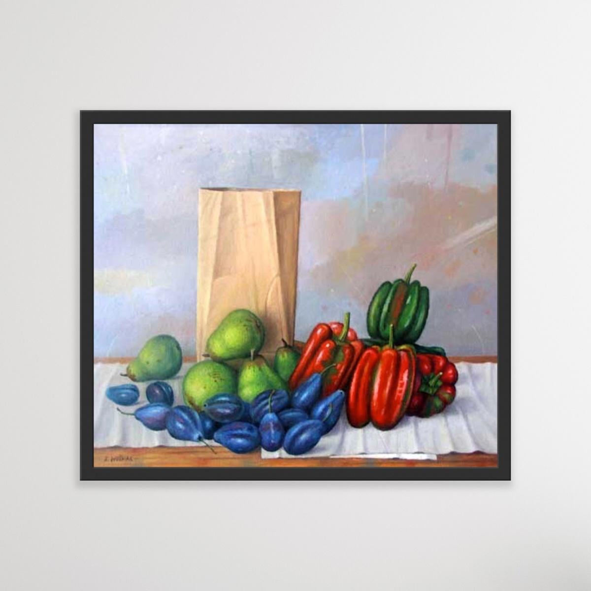 Still life - Figurative Oil Painting, Realism, Polish art For Sale 1