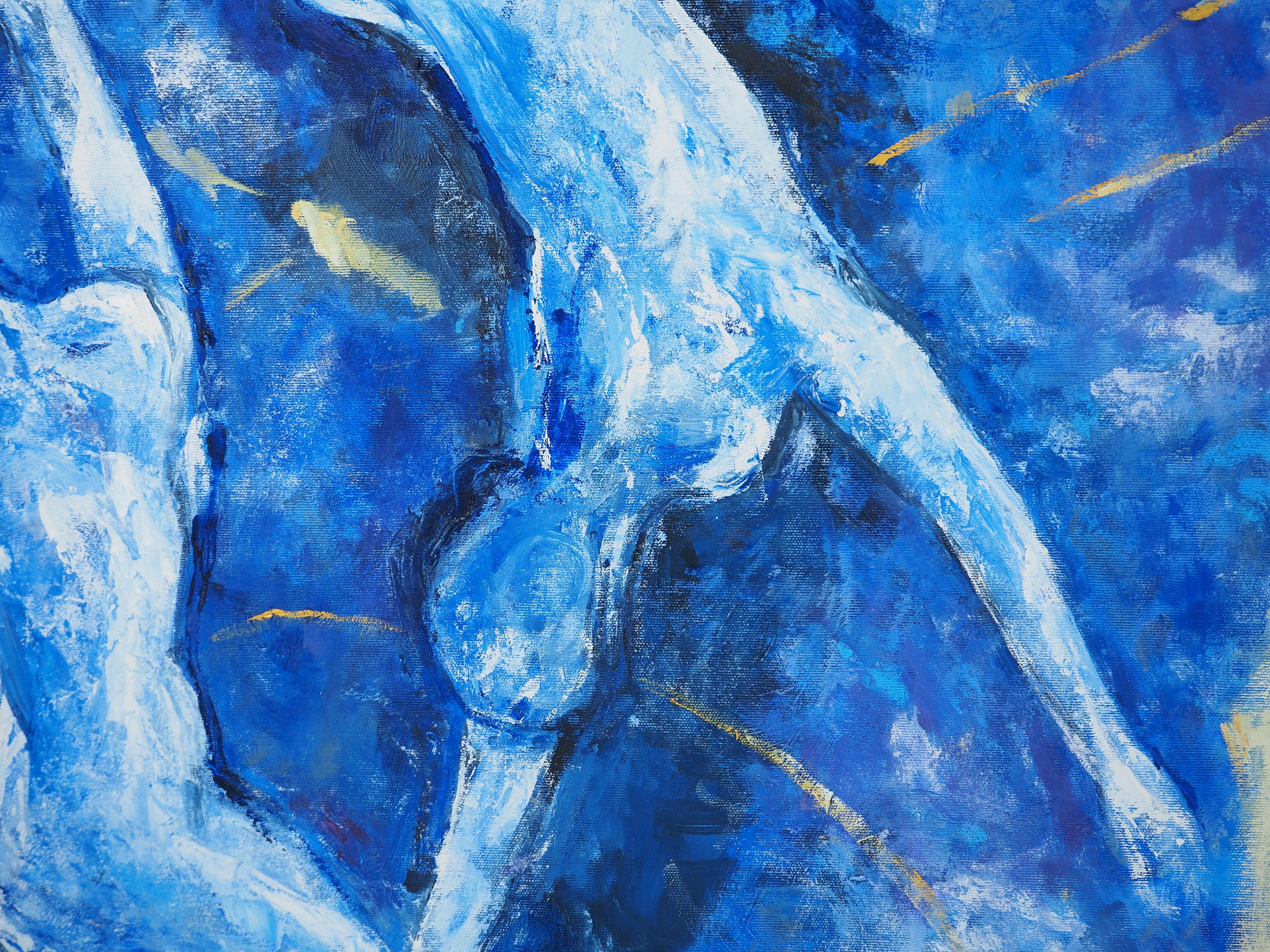 Zdenka MARSHALOVA (1951-)
Die blauen Schwimmer, 2022

Öl auf Leinwand
Signiert in der unteren rechten Ecke
Auf Leinwand 80 x 100 cm (ca. 31,5 x 39,3 in)

Ausgezeichneter Zustand