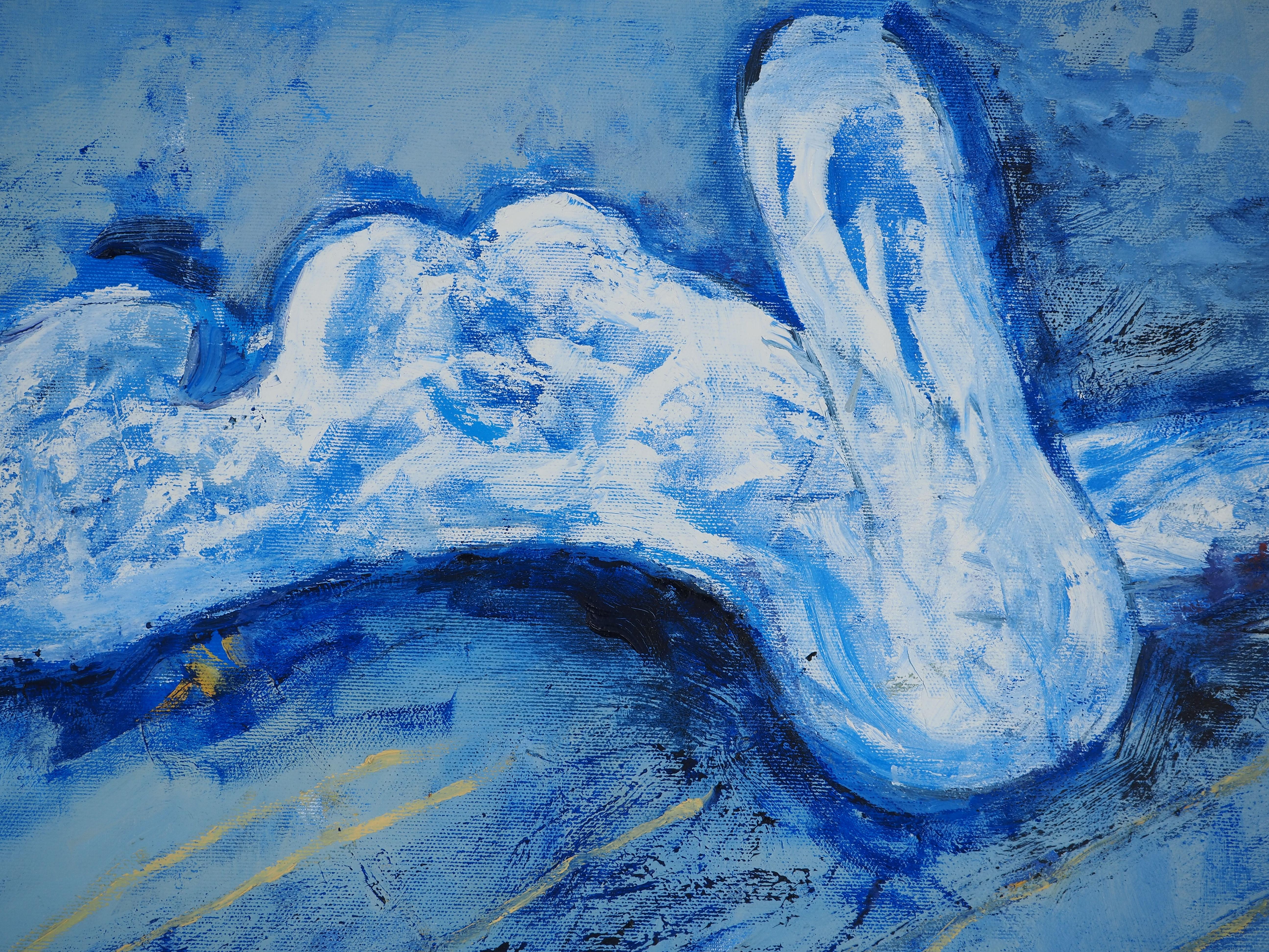 Zdenka MARSHALOVA (1951-)
Der Tauchgang, 2022

Original Öl auf Leinwand
Signiert in der linken unteren Ecke
Auf Leinwand 80 x 100 cm (ca. 31,5 x 39,3 in)

Ausgezeichneter Zustand
