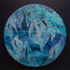 Swiss Contemporary Art by Zdenka Palkovic - Chou Cobalt