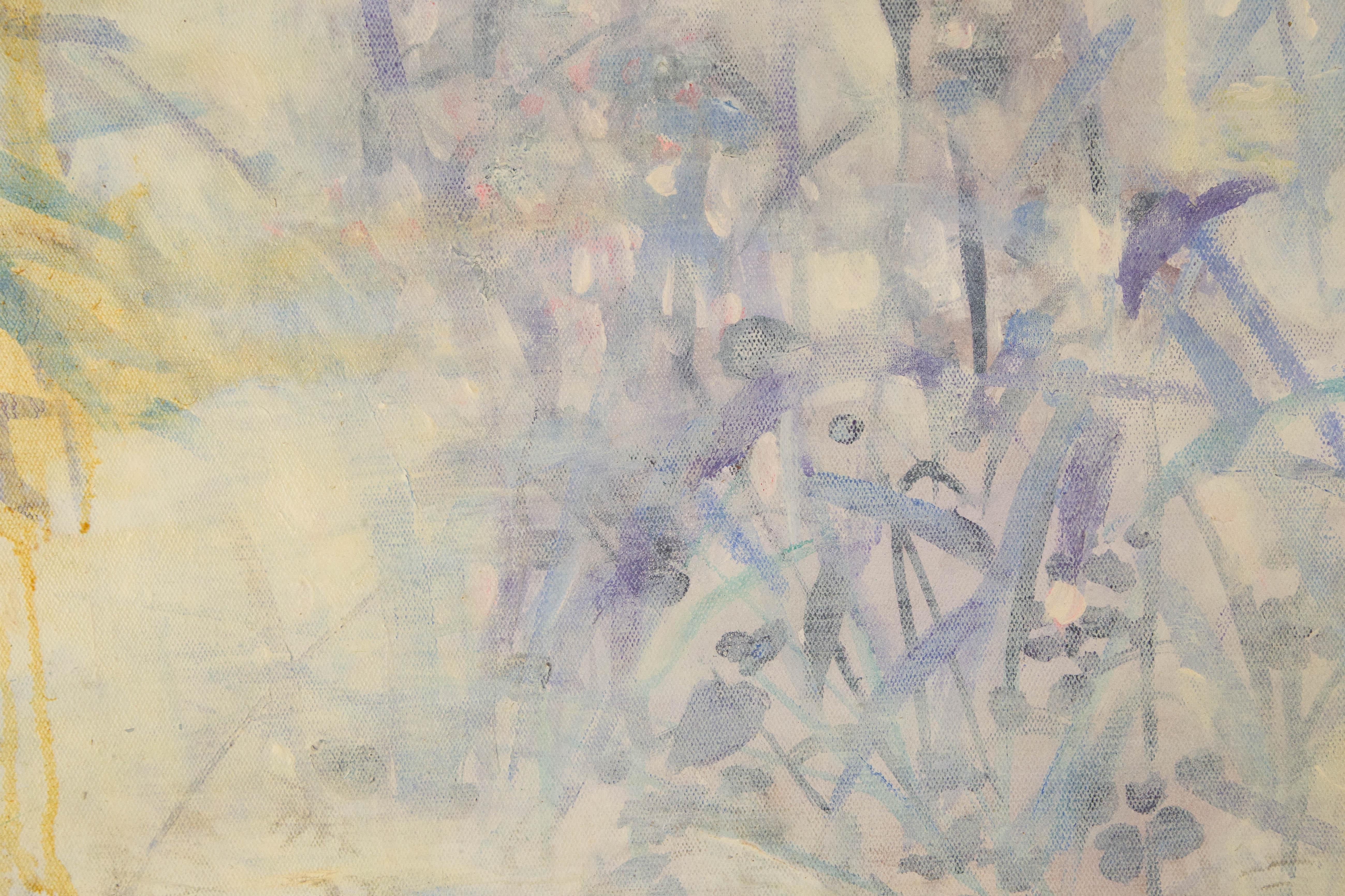 Ze He Abstract Original Oil On Canvas 
