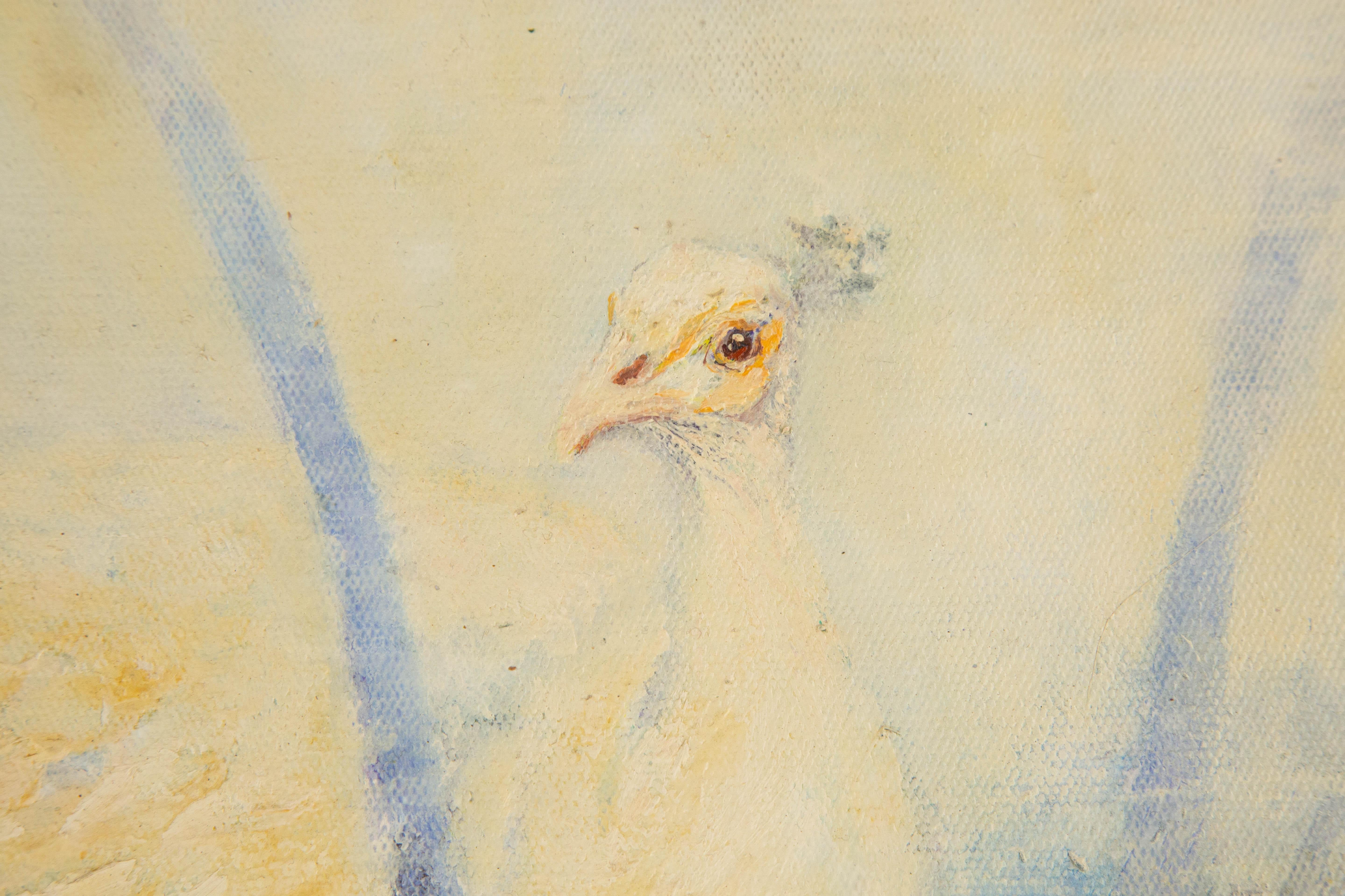 Ze He Abstract Original Oil On Canvas 