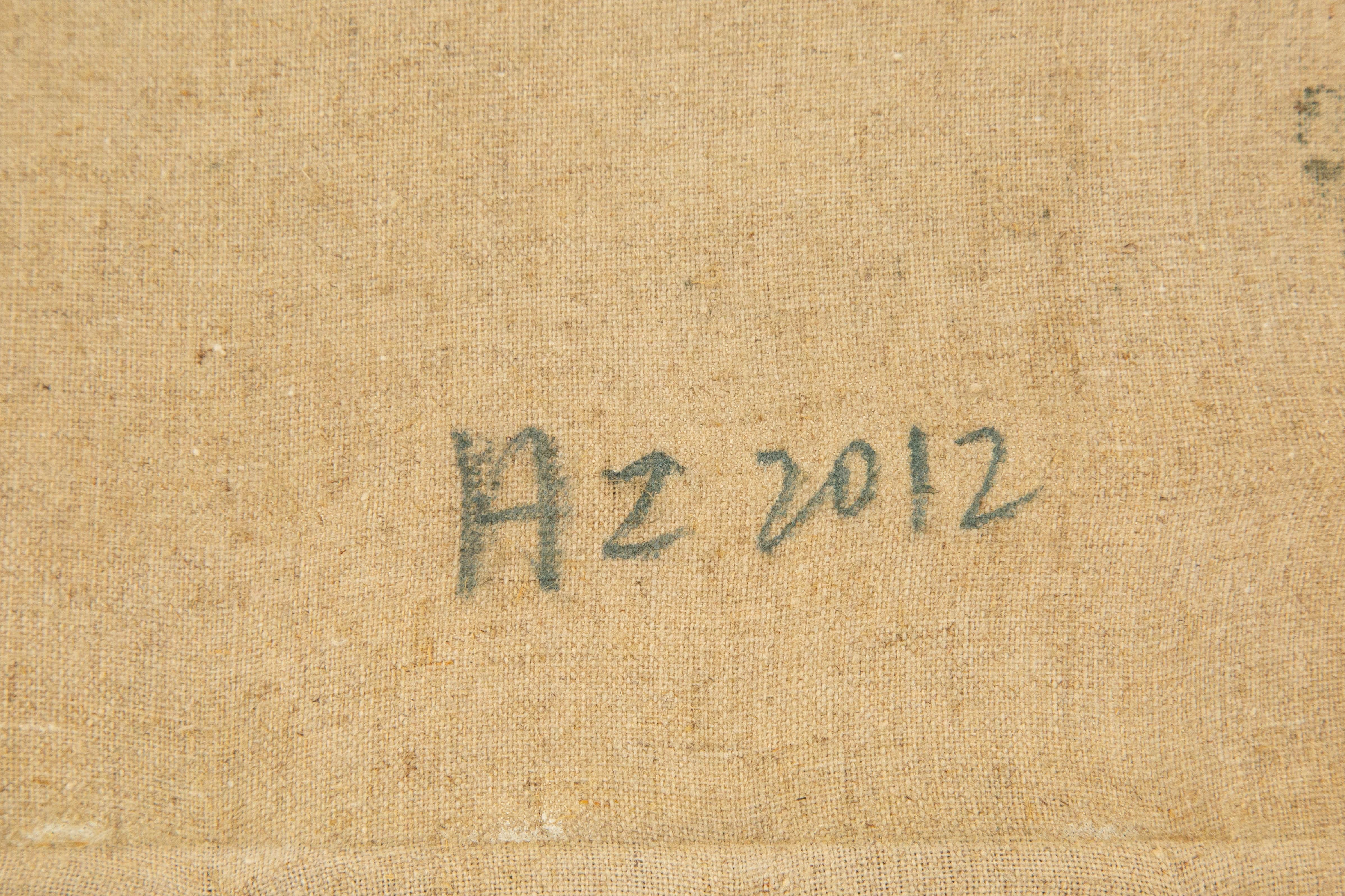 An He Contemporary Original Öl auf Leinwand 