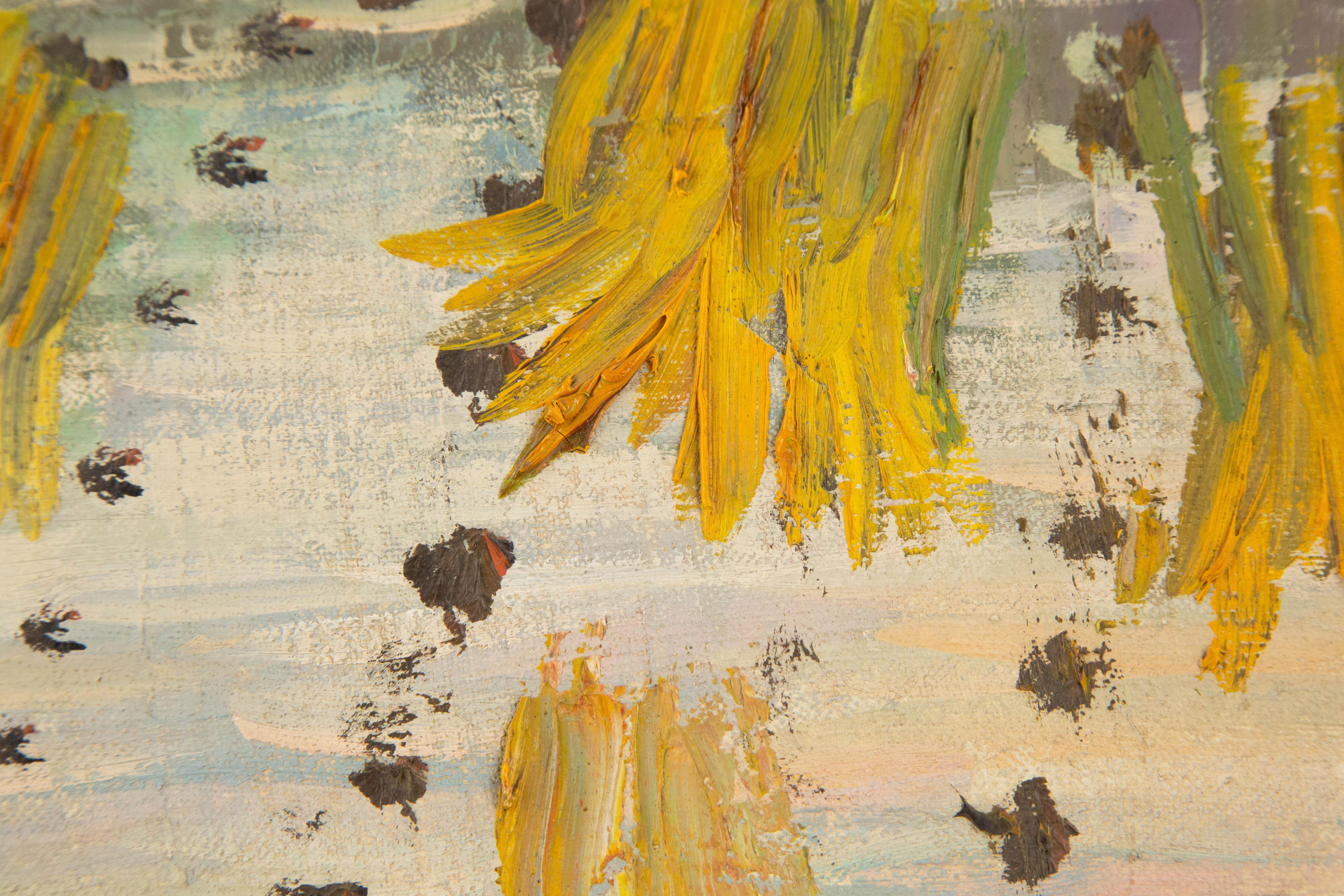 Olio su tela originale contemporaneo 
