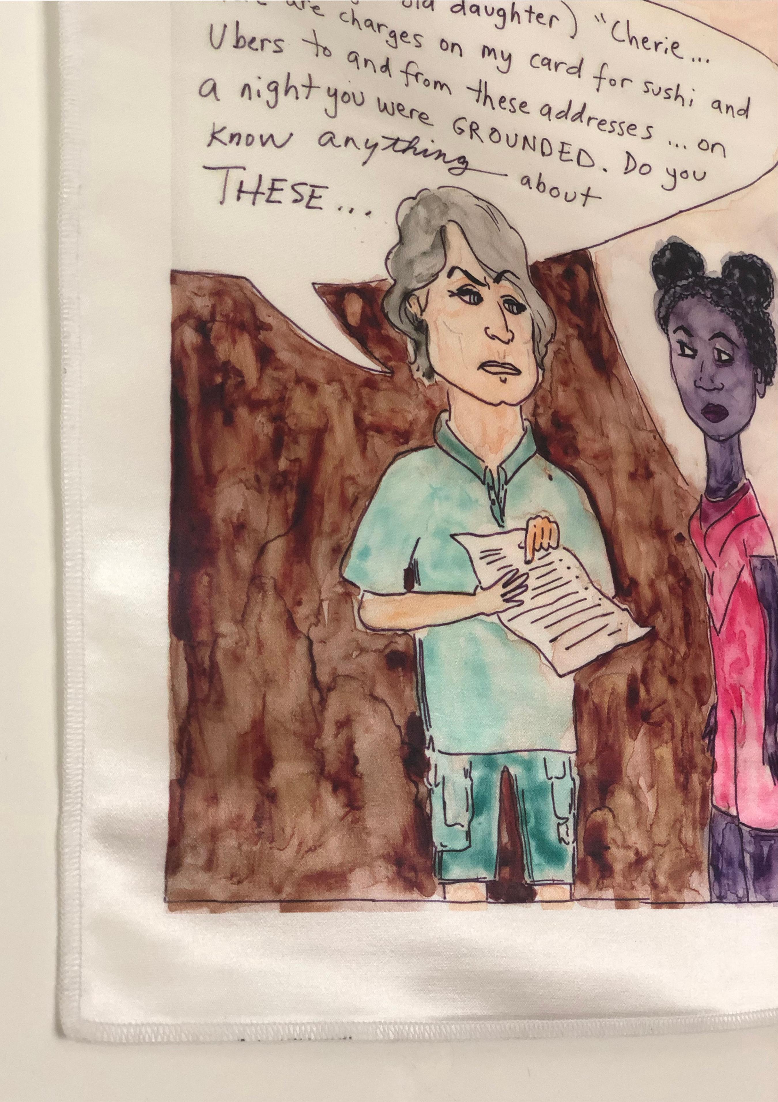Zeal Harris è noto per la creazione di dipinti seducenti, caricaturali, politici, urbani e vernacolari, con una miscela schietta di elementi high-brow/low-brow. Le sue micro-narrazioni offrono commenti socio-politici su una serie di questioni più