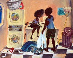 "Lovers Doin Laundry" Signed Limited Edition Print 