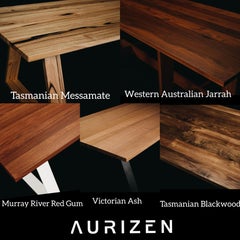 Zeally Dining Table, Handcrafted in Tasmanian Blackwood Hardwood