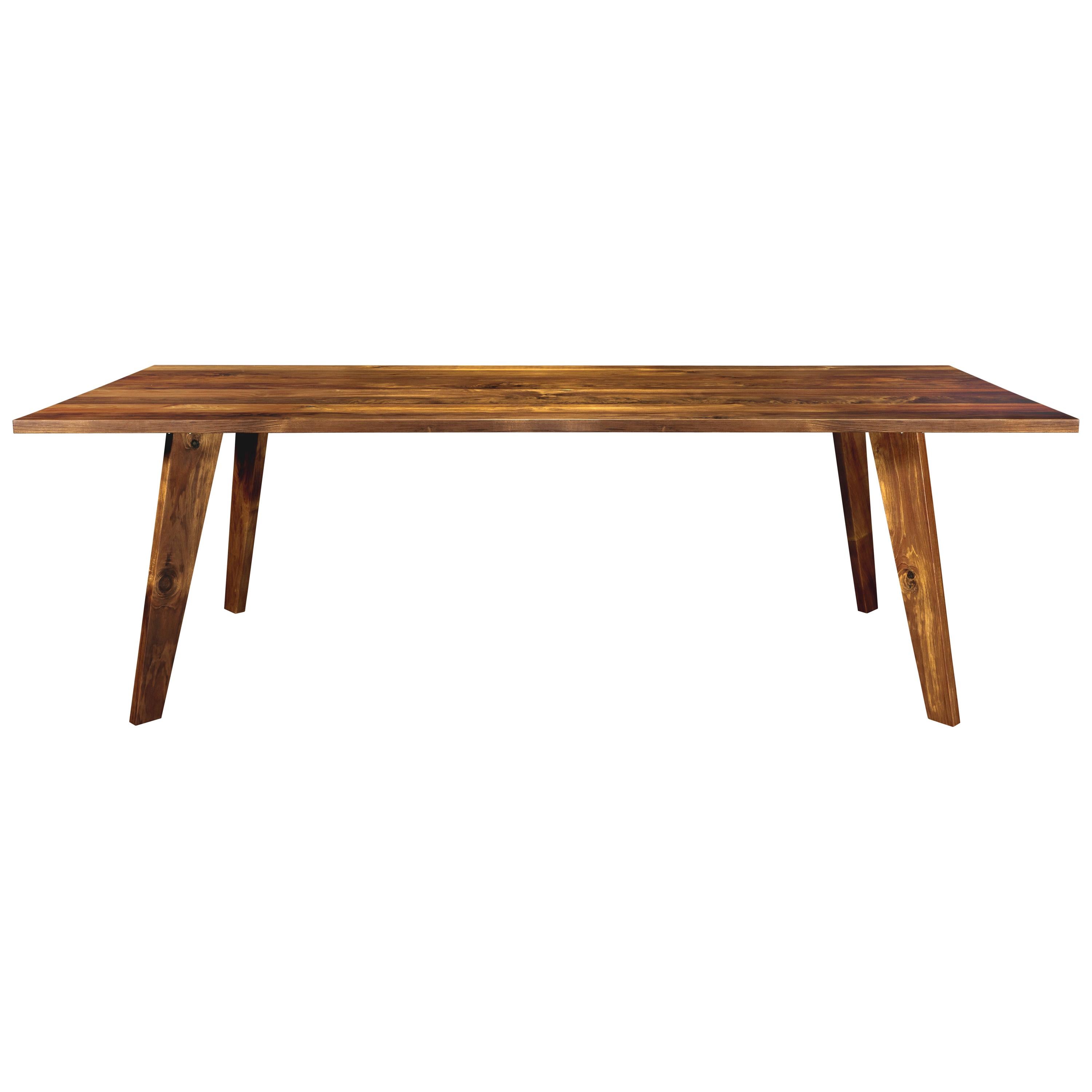 Pyrenees Dining Table, Handcrafted in Victorian Ash Hardwood For Sale at 1stDibs victorian ash