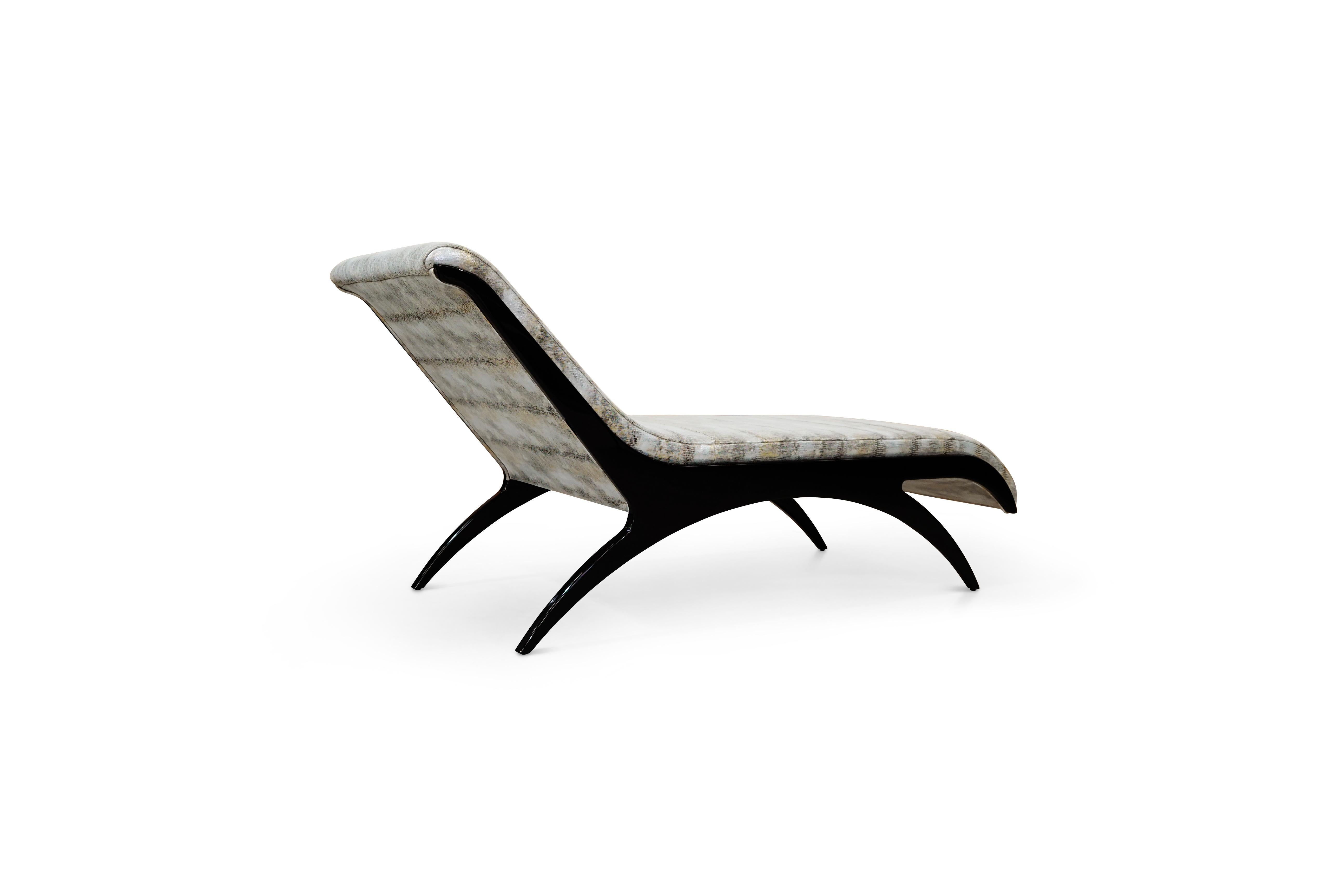 Upholstery Zeba Chaise For Sale