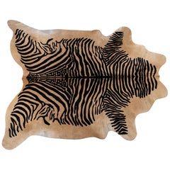 Zebra Genuine Brazilian Cowhide