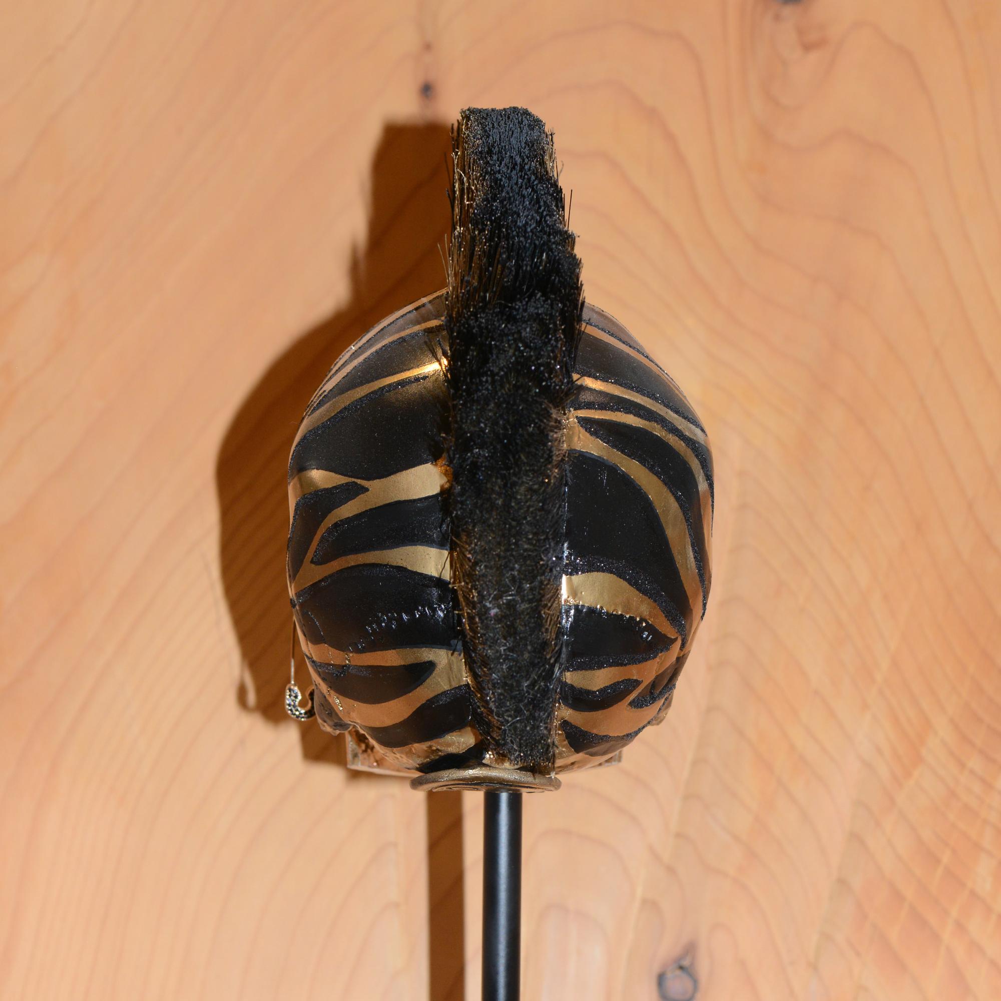 XXI secolo e contemporaneo Teschio Zebra Oro in vendita