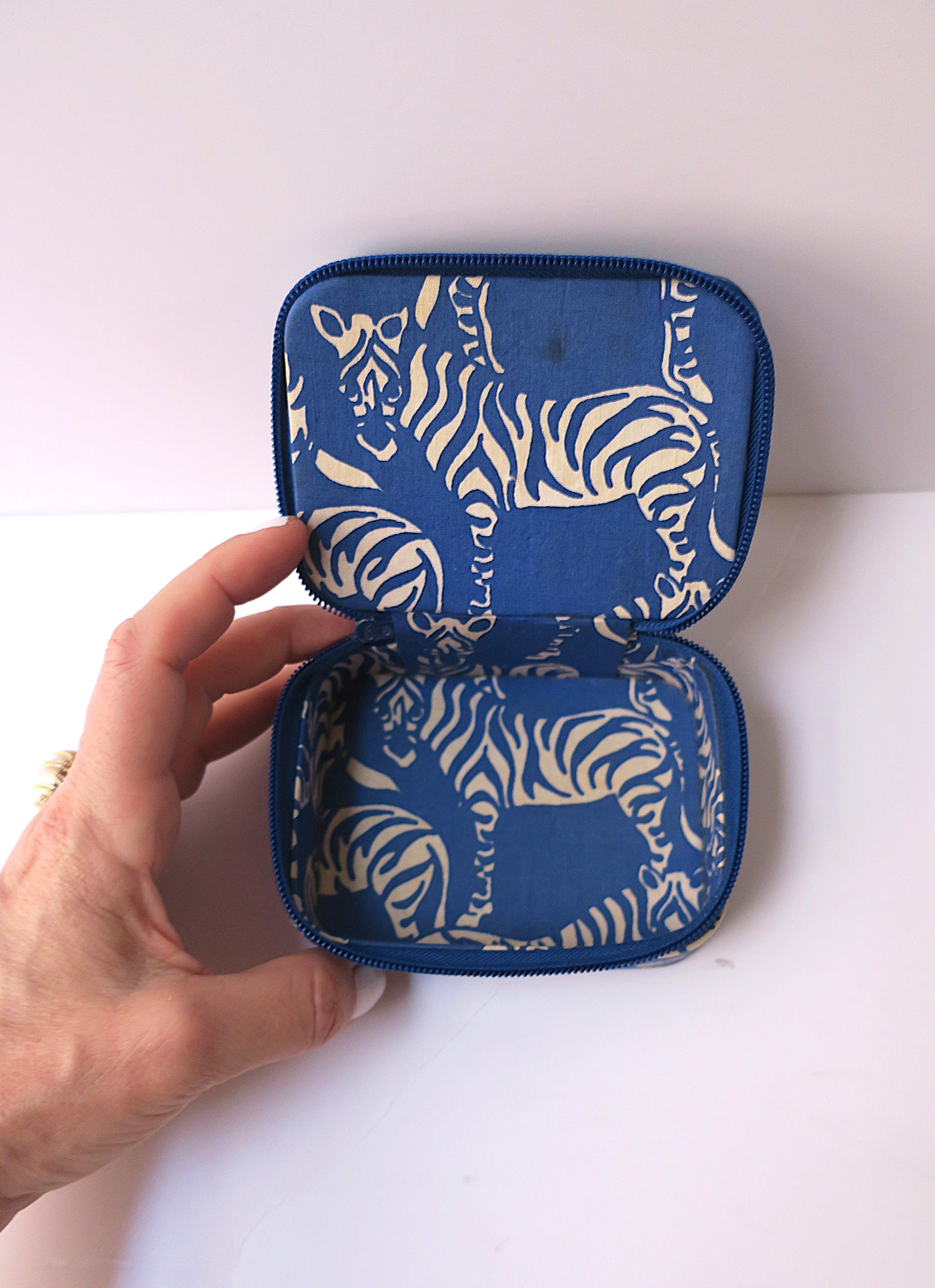 Zebra Schmuck Schmuckkästchen im Zustand „Gut“ im Angebot in New York, NY