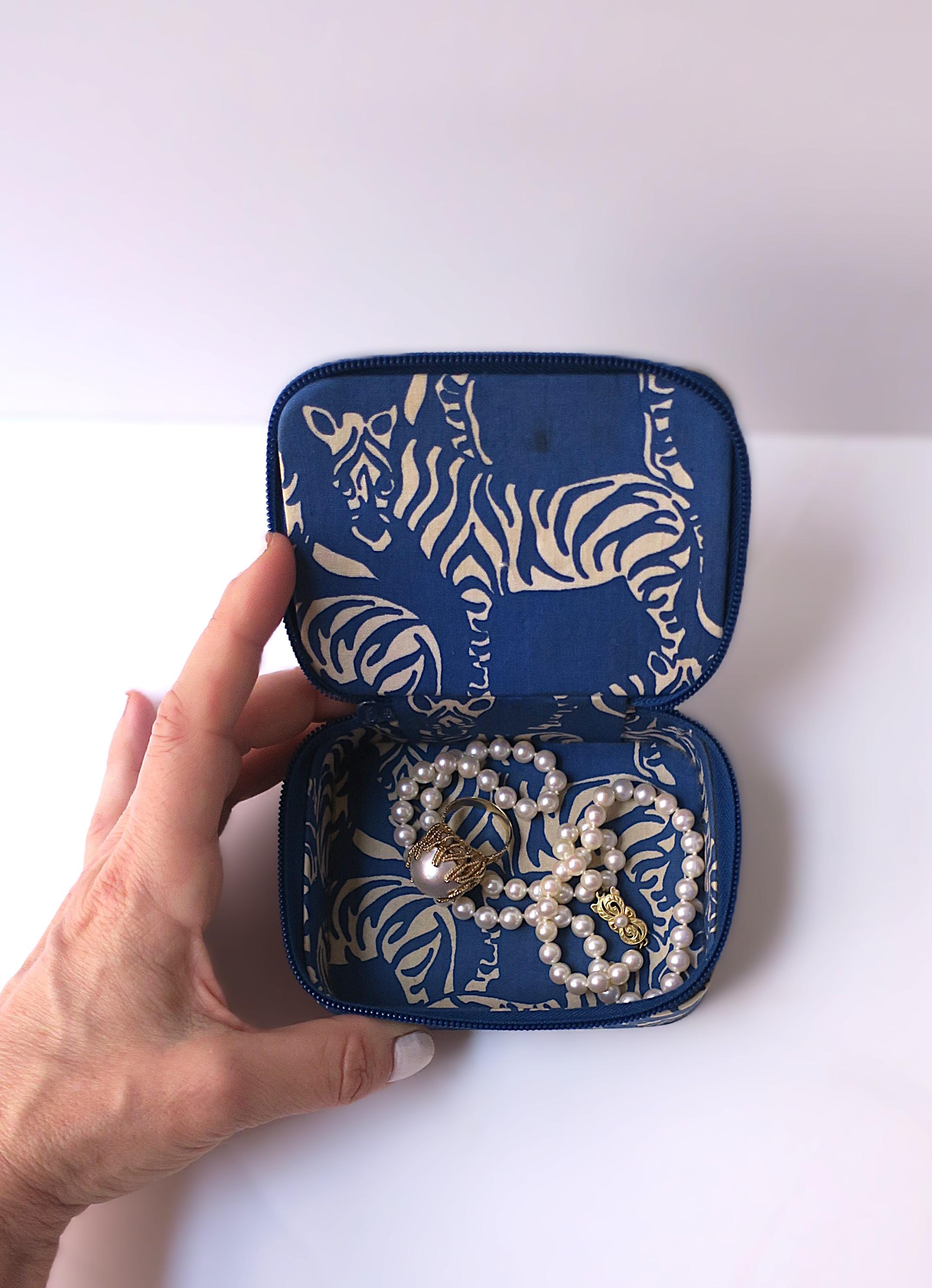 Zebra Schmuck Schmuckkästchen (20. Jahrhundert) im Angebot