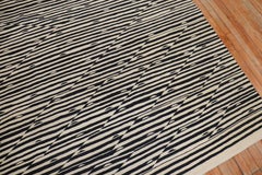 Zebra Like Motif Modern Persian Kilim