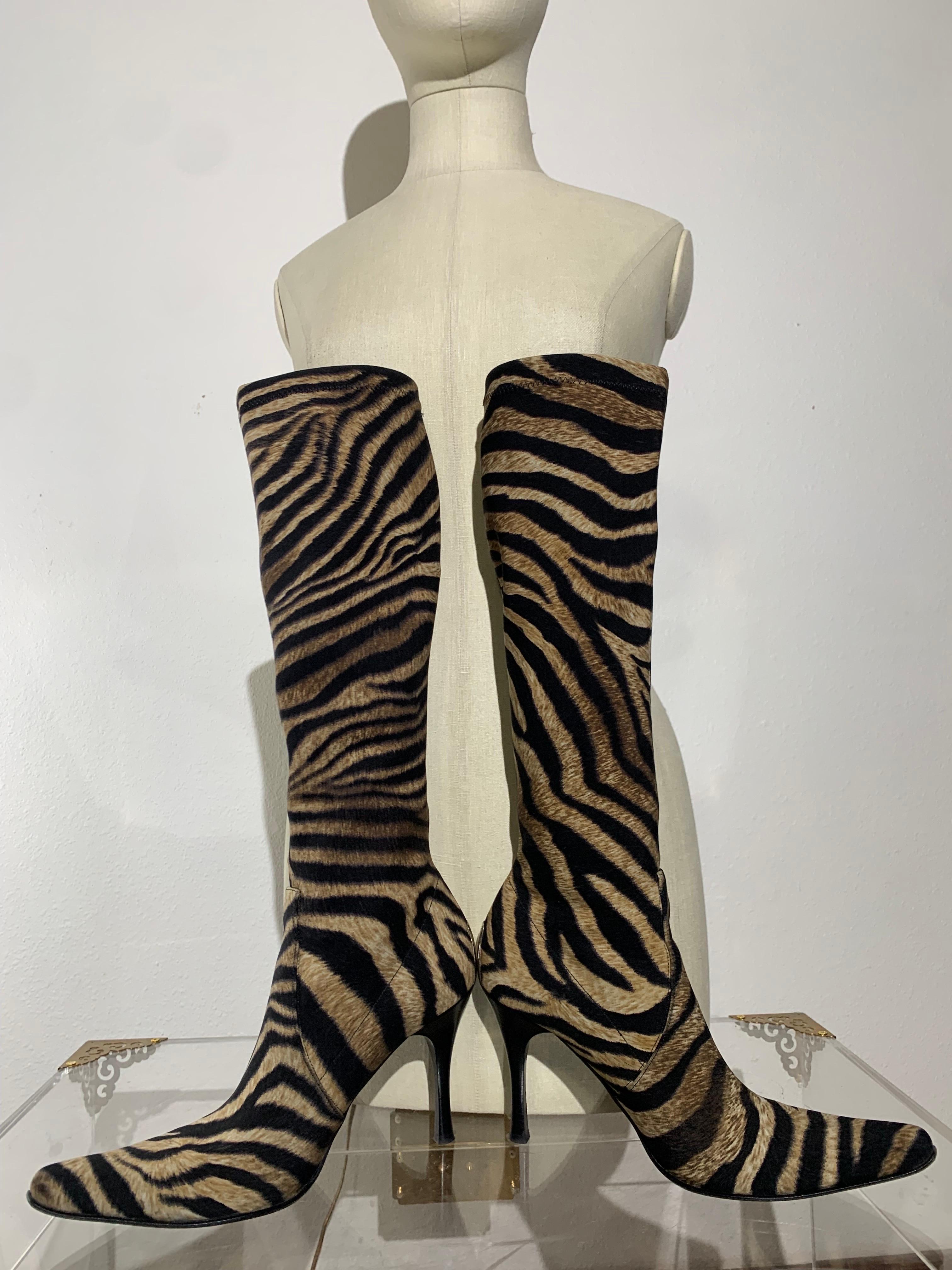 botas cebra
