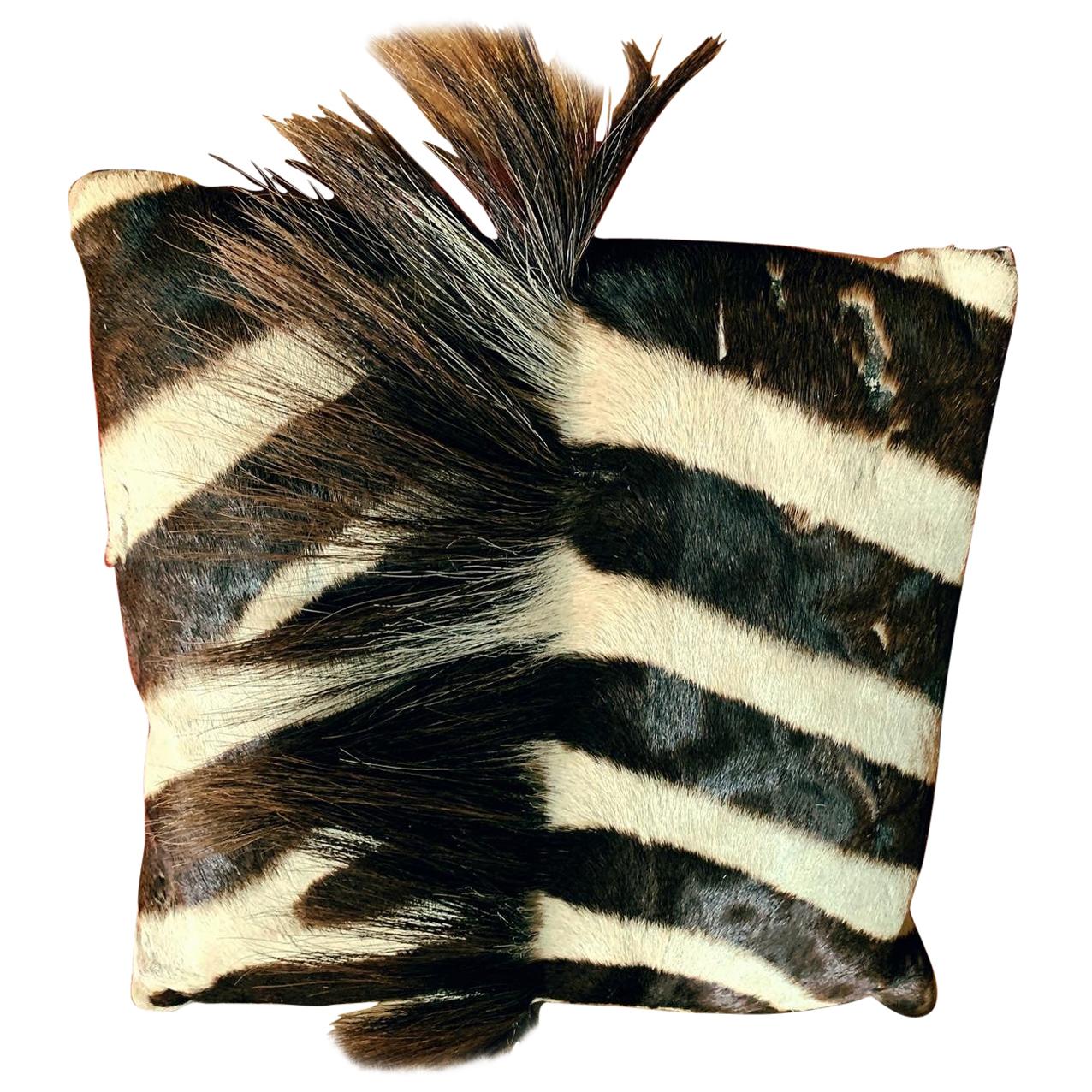 Zebra Pillow